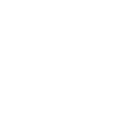White radial burst with 12 thick rays on a transparent background