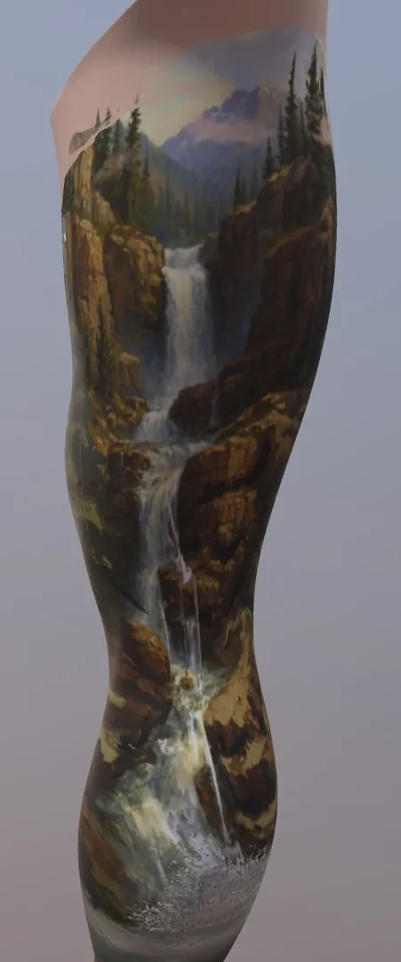 Montana Landscape— One-of-One Clearance Rack Original - Image 2