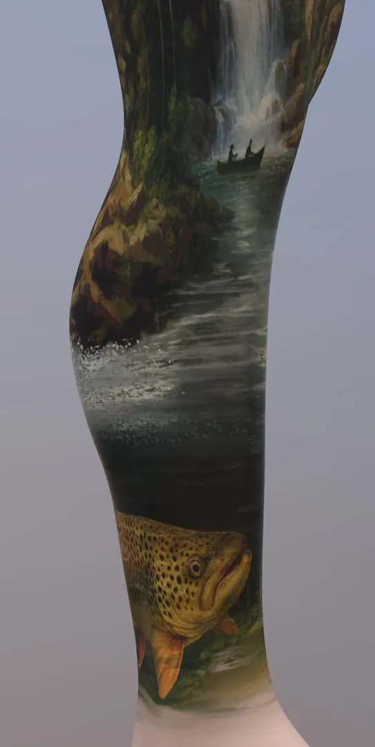 Montana Landscape— One-of-One Clearance Rack Original - Image 3