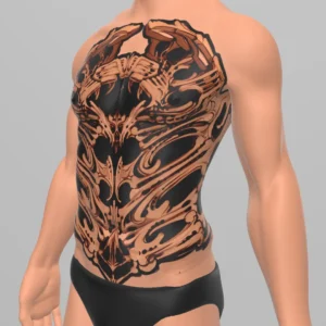 Bone Torso Come-Up — One-of-One Clearance Rack Original