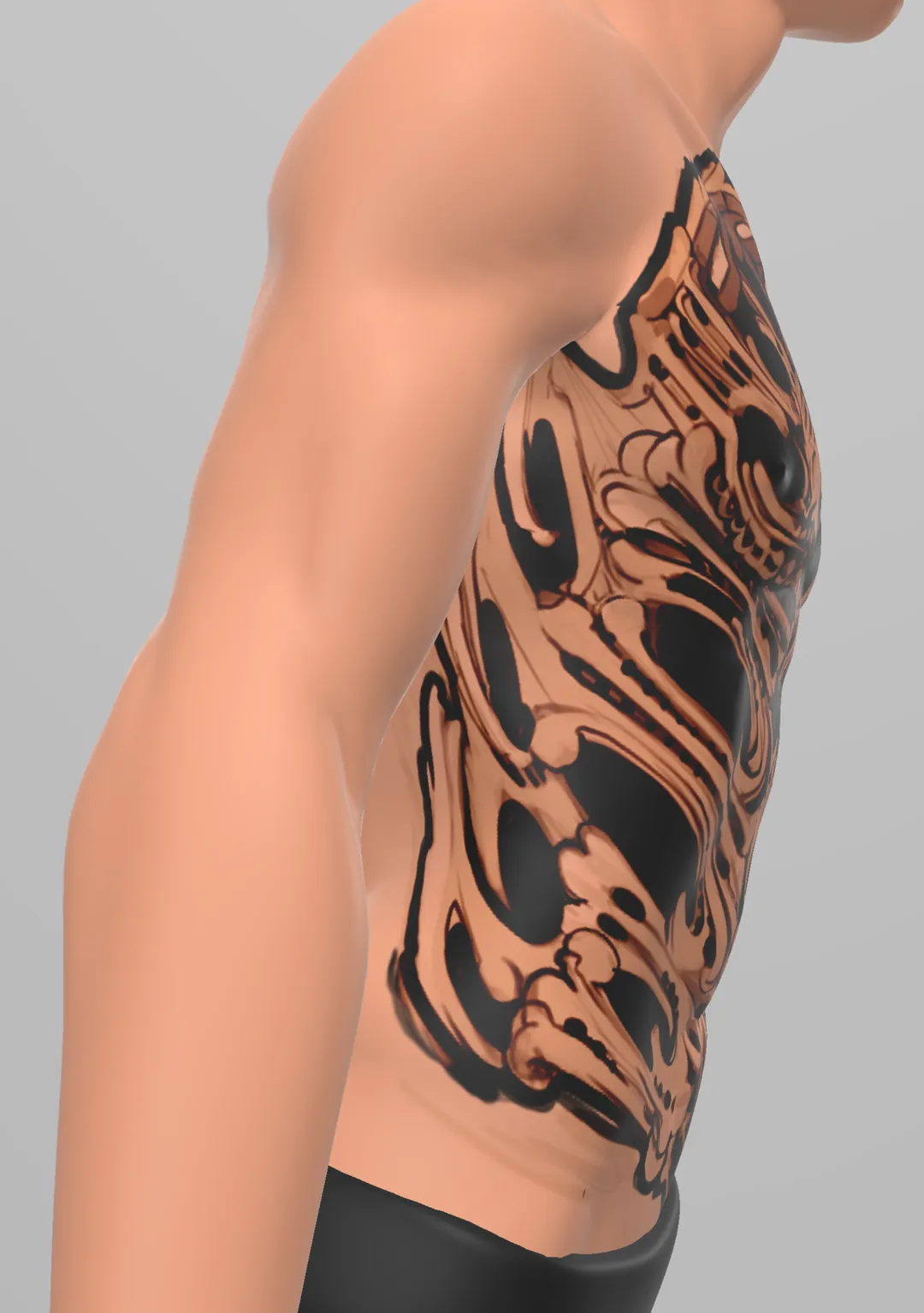 Bone Torso Come-Up — One-of-One Clearance Rack Original - Image 5