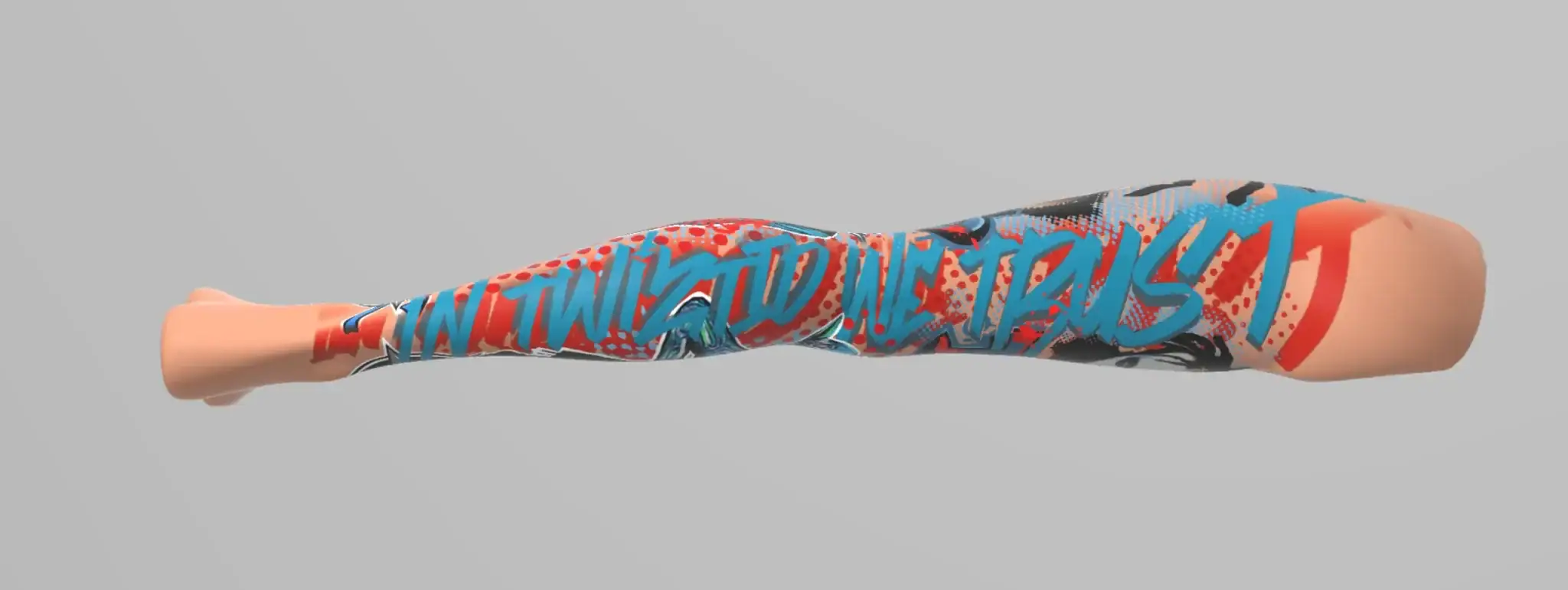 TWIZTID Juggalo Culture Tribute Leg Sleeve Tattoo – Premium Tattoo Artistry